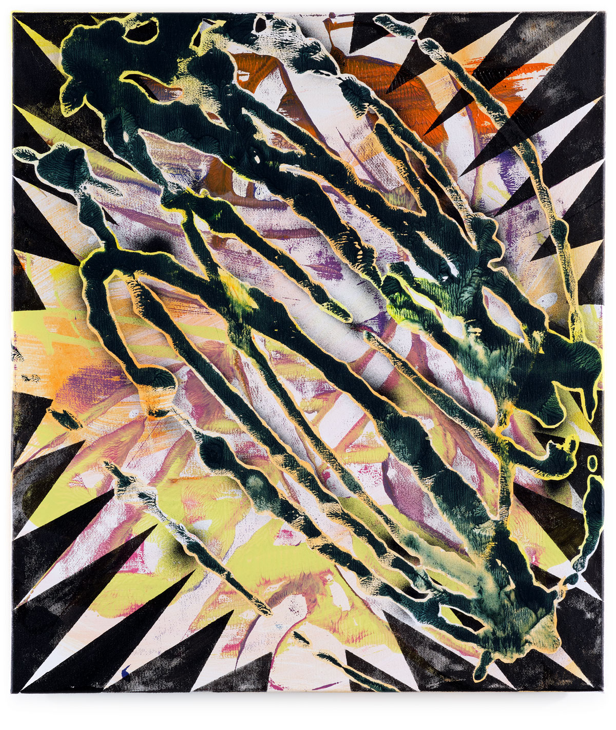 Konkrete Vereinbarung (22-011) — 2022, painting by Malwin Faber