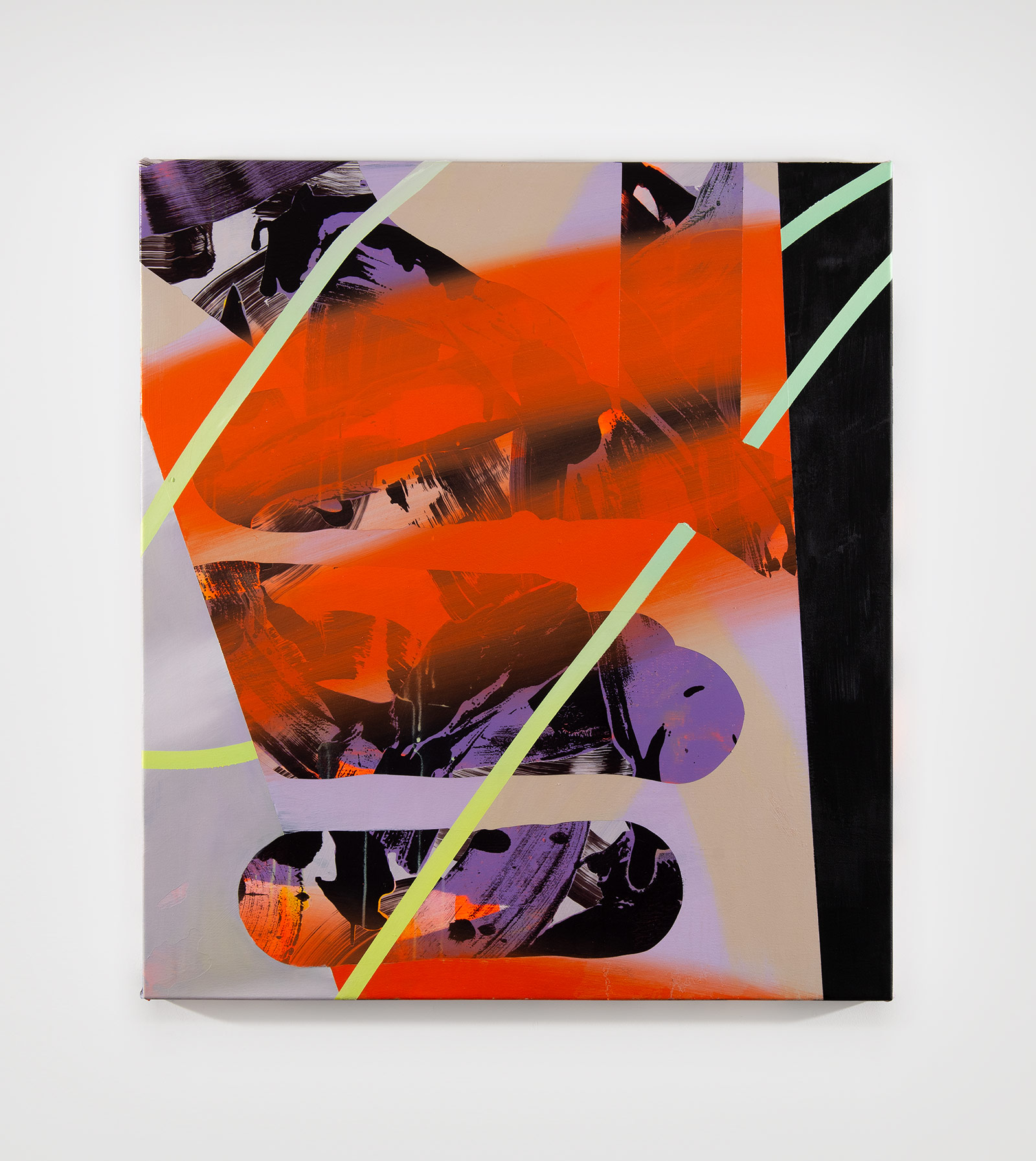 Fuzz — 2025, painting by Malwin Faber